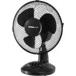 Ventilator de birou Strend Pro, negru, 23 cm, 25 W, 2 viteze, silentios