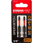 Set biti Torx T25 Strend Pro Premium S2, 50 mm, 2 bucati