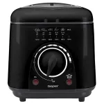 Friteuză electrică Beper 1L, 950W, cu filtru de miros și temperatură reglabilă