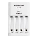 Încărcător Panasonic Eneloop Ni-MH pentru baterii AA/AAA, 2-4 sloturi