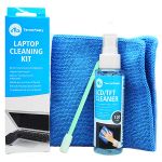 Kit complet pentru curatare laptop cu solutie antistatica 60 ml si microfibra
