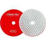 Kotúč Strend Pro Premium P400, 100 mm, leštiaci, diamantový, suchý zips, za mokra leštenie brúsenie