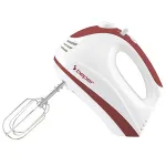 Mixer de mână Beper 300W cu 5 viteze și funcție Turbo, teluri inox