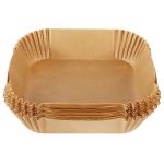 Set 50 hârtii de copt pentru Air Fryer, tăvițe pergament 5–10 L