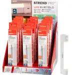 Lampă LED de noapte Strend Pro cu senzor, USB-C și magnet, set 12 buc