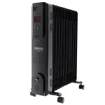 Radiator cu ulei Camry CR 7813, 11 elementi, 2500W, cu telecomandă și display LED