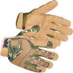 Rukavice Strend Pro Camo, pracovné, camouflage, veľkosť 9/L