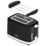 Toaster Camry 900W cu 6 trepte de rumenire, functie reincalzire si STOP
