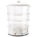 Aparat de gătit cu aburi Daewoo 900W, 8,5L, cu timer și fereastră