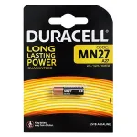 Baterie alcalină Duracell MN27 12V pentru alarme, telecomenzi și dispozitive