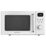 Cuptor cu microunde Daewoo digital 20 L, 700 W, alb, cu programe presetate
