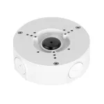 Doză din aluminiu pentru prindere cameră supraveghere, IP66, alb