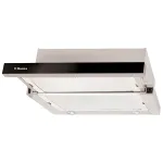 Hotă telescopică Hansa 60 cm, inox, 425 m³/h, 2 motoare, 3 trepte