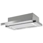 Hotă telescopică Hansa 429MC/H 60 cm, inox, 429 m³/h, 2 motoare, LED