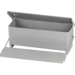 Hranitor automat cu pedala pentru pasari Strend Pro, 10 kg, zincat