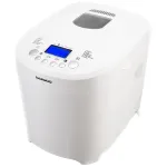 Mașină de făcut pâine Daewoo 600W, 900 g, 12 programe, alb, display LCD