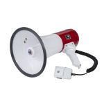 Megafon DH09 25W, diametru 240 mm, cu funcție sirenă și curea