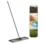 Greblă de nivelare gazon Strend Pro Garden 60x40 cm, coadă 150 cm