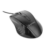 Mouse optic Gembird cu fir, USB, 1200 DPI pentru birou si acasa