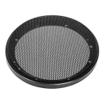 Grilă protecție difuzor auto 5 inch (13 cm), capac metalic negru