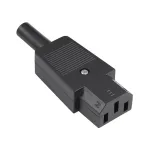 Mufă PC mamă pe fir pentru alimentare calculator, conector IEC C13