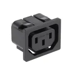 Mufă alimentare PC mamă pe placă (IEC), conector pentru surse și carcase