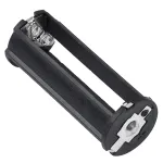 Suport rotund pentru 3 baterii AAA (R3) cu contacte metalice