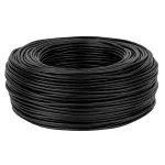 Cablu RCA 1 canal pe rola HQ, negru – conexiuni audio-video stabile