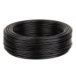 Cablu coaxial H155 50 Ohm, rola 100 m, ecranat, negru (Cabletech)