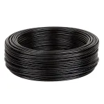 Cablu coaxial H155 50 Ohm, rola 100 m, ecranat, negru (Cabletech)