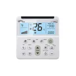 Telecomandă universală pentru aer condiționat cu afișaj mare și iluminare