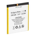 Acumulator original Kruger&Matz pentru Live 4/4S, 2350 mAh (3.8 V)