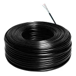 Cablu UTP Cat5e cupru 0,5 mm, 305 m, pentru exterior, PE negru Hikvision