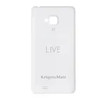 Capac spate original Kruger&Matz LIVE, alb – înlocuire carcasă