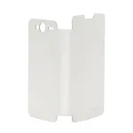 Husă flip tip carte albă pentru Kruger & Matz Drive, protecție completă