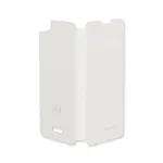 Husă flip albă pentru telefon Kruger&Matz Flow, tip cover