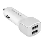 Încărcător auto USB dual Kruger&Matz 2 porturi 2.1A + 1A