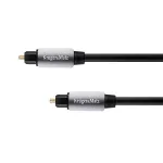 Cablu optic audio Toslink–Toslink 2 m Kruger&Matz pentru TV și soundbar