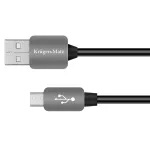 Cablu USB la Micro USB 1,8 m Kruger&Matz pentru incarcare si date