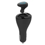Cască Bluetooth auto K11 4.1 Kruger&Matz cu voce HD și USB 2.1A