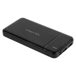 Power bank Kruger&Matz 10000 mAh Li-Poly cu USB-C si 2x USB, negru