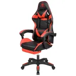 Scaun gaming Kruger&Matz GX-150 rosu/negru, spatar 145°, max 150 kg