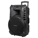 Boxă activă portabilă Kruger&Matz 15" cu microfoane UHF și Bluetooth