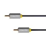 Cablu audio RCA tata–tata 1 m Kruger&Matz Basic pentru conexiuni stabile
