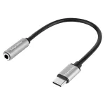 Adaptor USB-C tata la jack 3,5 mm mama, carcasa aluminiu Kruger Matz