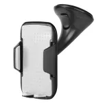 Suport auto universal alb Kruger&Matz pentru telefon, prindere antiderapantă