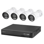 Kit supraveghere WiFi Tuya C300 Kruger&Matz cu DVR și 4 camere 5MP IP67