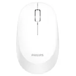 Mouse wireless Philips SPK7307WL, 2.4 GHz, 1600 DPI, alb, ergonomic
