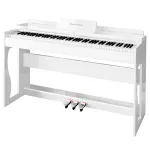 Pian digital Kruger&Matz KMDP-135 alb, 88 clape ponderate, Bluetooth