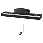 Pian digital Kruger&Matz KMDP-45 negru, 88 clape ponderate, Bluetooth 5.0